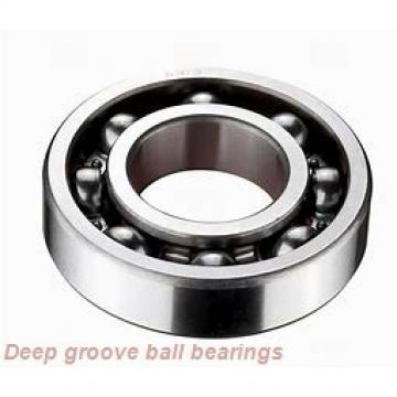 12,7 mm x 31,75 mm x 8,166 mm  PFI R8-2RSC3 deep groove ball bearings