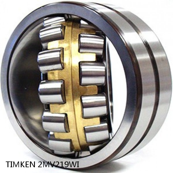2MV219WI TIMKEN Spherical Roller Bearings Steel Cage