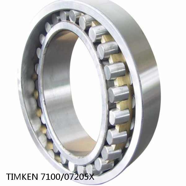 7100/07205X TIMKEN Spherical Roller Bearings Steel Cage
