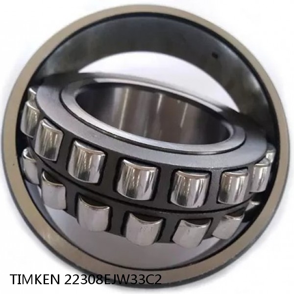 22308EJW33C2 TIMKEN Spherical Roller Bearings Steel Cage