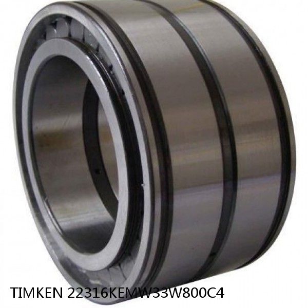 22316KEMW33W800C4 TIMKEN Full Complement Cylindrical Roller Radial Bearings