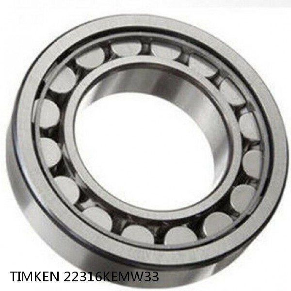 22316KEMW33 TIMKEN Full Complement Cylindrical Roller Radial Bearings