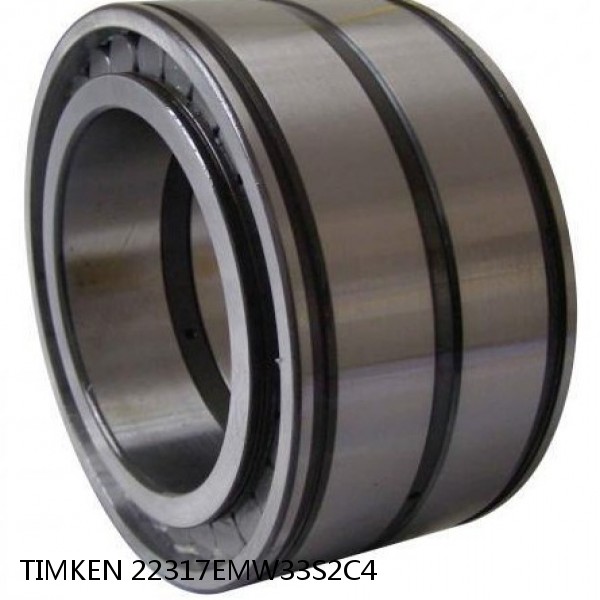 22317EMW33S2C4 TIMKEN Full Complement Cylindrical Roller Radial Bearings