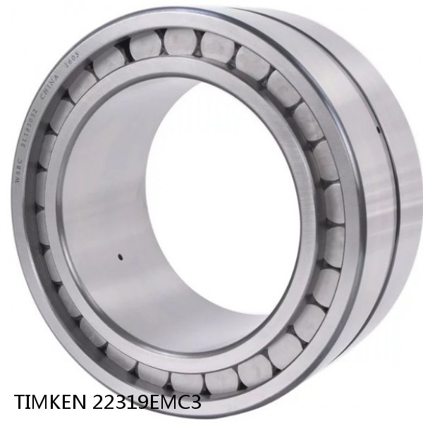 22319EMC3 TIMKEN Full Complement Cylindrical Roller Radial Bearings
