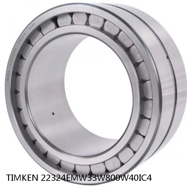 22324EMW33W800W40IC4 TIMKEN Full Complement Cylindrical Roller Radial Bearings