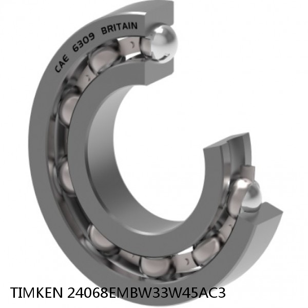 24068EMBW33W45AC3 TIMKEN Full Complement Cylindrical Roller Radial Bearings