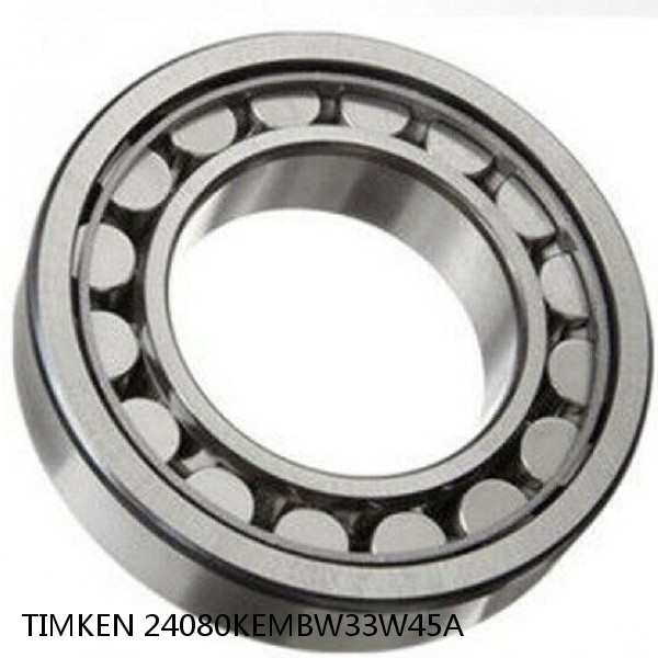 24080KEMBW33W45A TIMKEN Full Complement Cylindrical Roller Radial Bearings