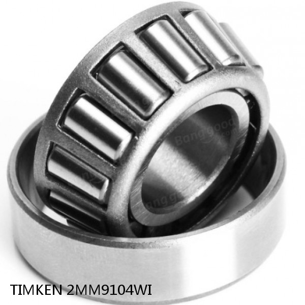 2MM9104WI TIMKEN Tapered Roller Bearings Tapered Single Metric #1 small image