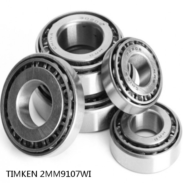 2MM9107WI TIMKEN Tapered Roller Bearings Tapered Single Metric #1 small image