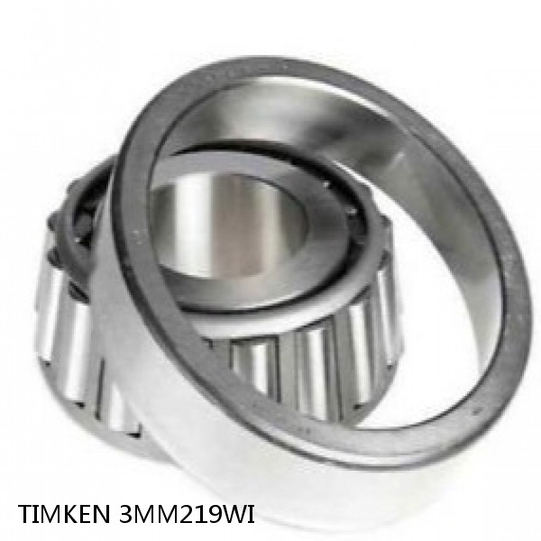 3MM219WI TIMKEN Tapered Roller Bearings Tapered Single Imperial