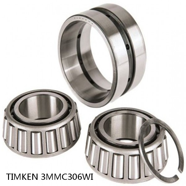 3MMC306WI TIMKEN Tapered Roller Bearings Tapered Single Imperial