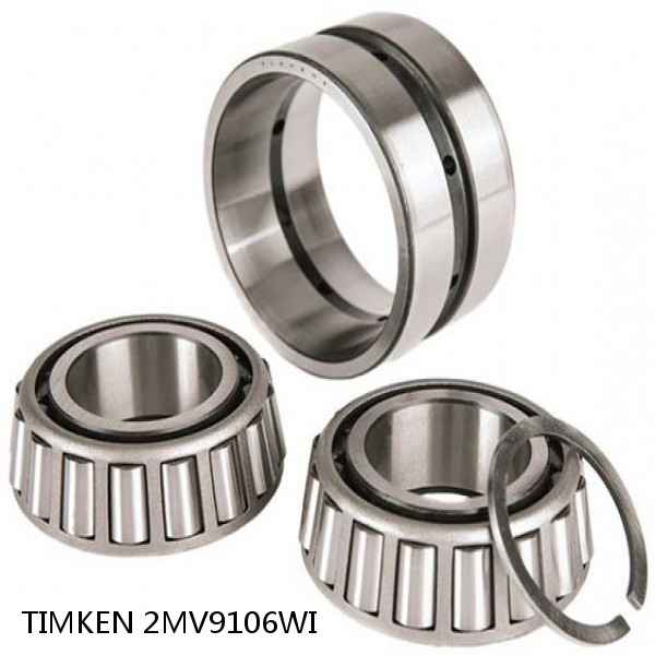 2MV9106WI TIMKEN Tapered Roller Bearings Tapered Single Imperial