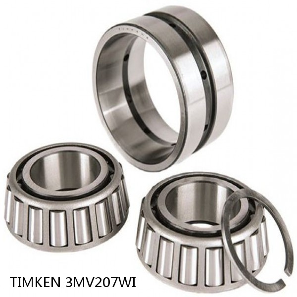 3MV207WI TIMKEN Tapered Roller Bearings Tapered Single Imperial