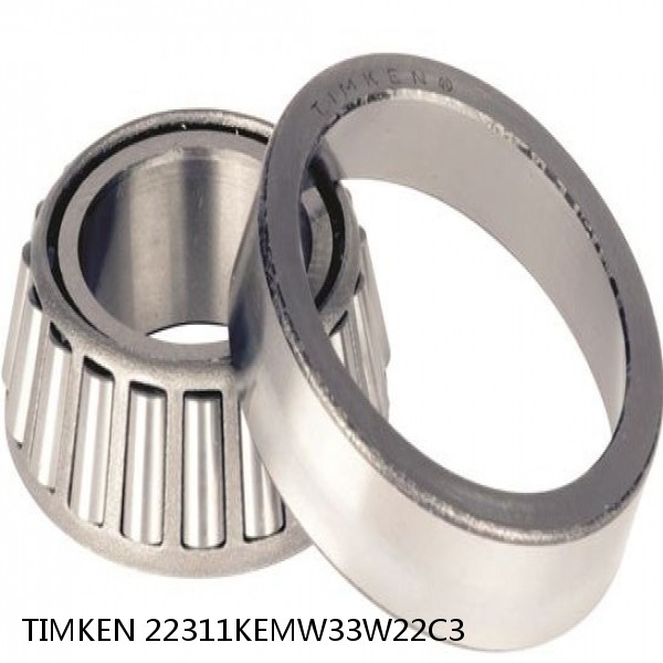 22311KEMW33W22C3 TIMKEN Tapered Roller Bearings TDI Tapered Double Inner Imperial #1 small image