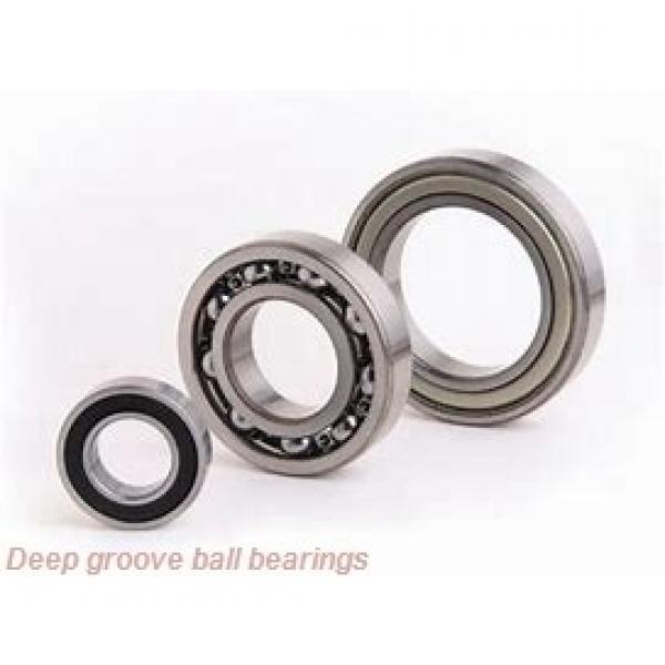 1,5 mm x 4 mm x 1,2 mm  NSK F681X deep groove ball bearings #2 image
