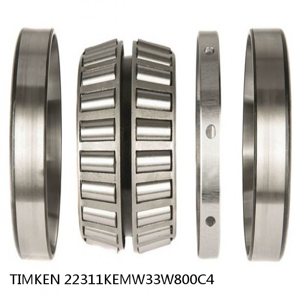 22311KEMW33W800C4 TIMKEN Tapered Roller Bearings TDI Tapered Double Inner Imperial #1 image