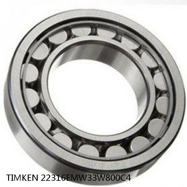 22316EMW33W800C4 TIMKEN Full Complement Cylindrical Roller Radial Bearings #1 image
